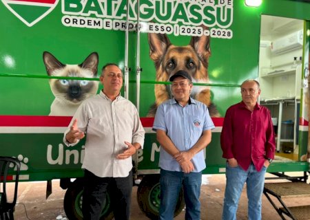8ª edição do Castramóvel realiza 31 castrações gratuitas em Taquarussu