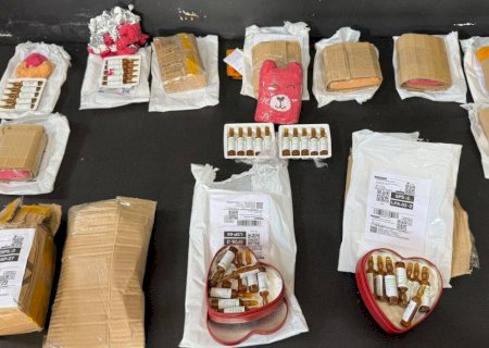 Produto usado para redução de gordura localizada e sem registro no Brasil é apreendido na fronteira