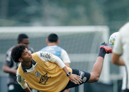 Robinho Jr. passa de um mês sem jogar no Santos