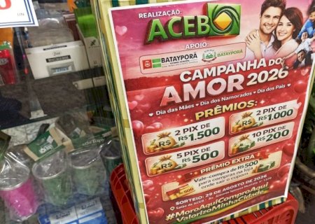 Sorteio da Campanha do Amor 2026 acontece hoje em Batayporã