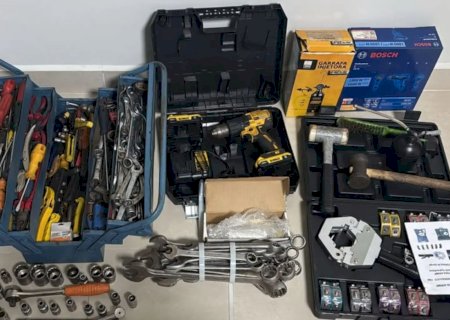 Homem é preso após desviar ferramentas avaliadas em R$ 8 mil