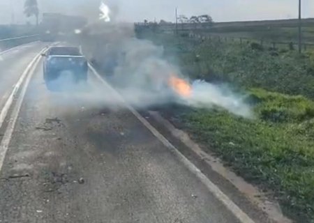 Morador de Amandina morre em acidente entre moto e caminhonete na BR-376
