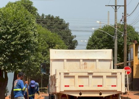 Batayporã: Falta de respeito durante recuperação de rua revolta trabalhadores