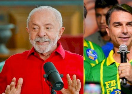 As pesquisas recentes em que Flávio aparece numericamente à frente de Lula no segundo turno