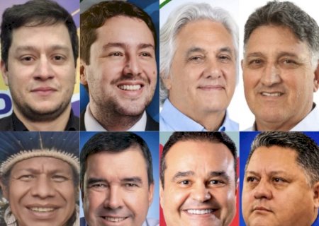 Ranking: Riedel lidera, seguido por Fábio Trad e Delcídio do Amaral