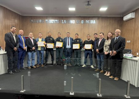 Câmara de Batayporã presta homenagem à Polícia Militar Rodoviária por atuação em defesa da segurança no Vale do Ivinhema