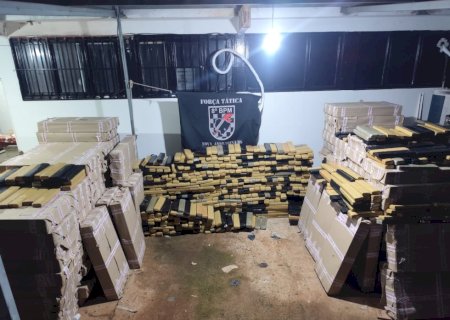 Polícia Militar apreende 3,2 toneladas de maconha em caminhão na região de Anaurilândia