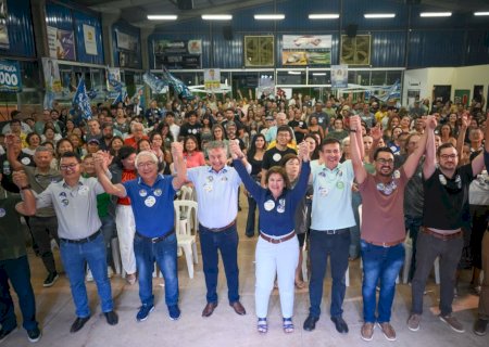 Encontro em Campo Grande reúne apoiadores de Hashioka e Dione na reta final da campanha