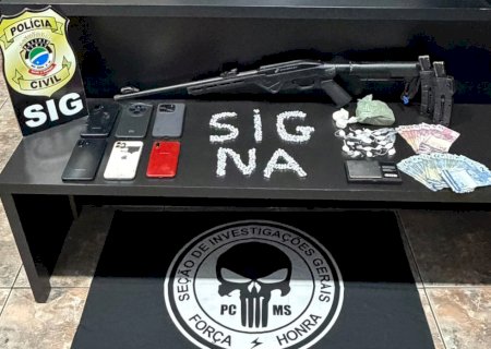 Polícia Civil apreende dois adolescentes suspeitos de tráfico de drogas e envolvimento com facção em Nova Casa Verde