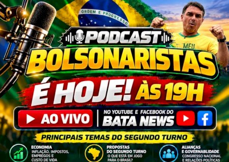 Podcast Bata News promove debate sobre o Brasil nesta quinta-feira, às 19h