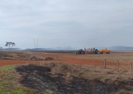 Tempo seco reforça alerta para incêndios e preservação da palhada nas áreas agrícolas