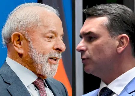 Flávio Bolsonaro larga na frente de Lula no 2º turno com 52,2% dos votos válidos, aponta análise de pesquisas