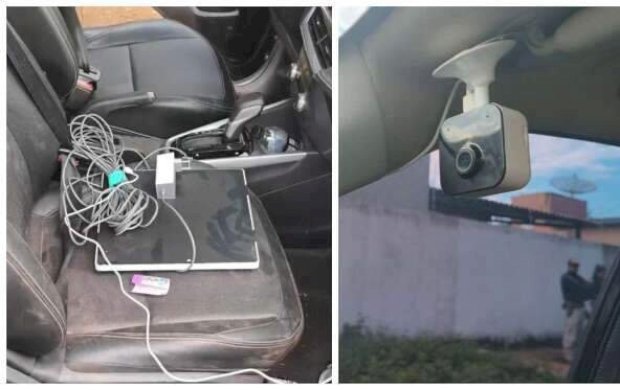 Polícia apreende picape do tráfico com câmera e internet via satélite